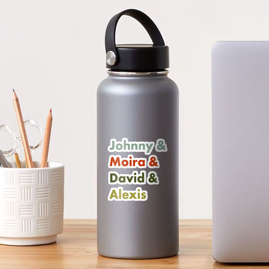 Johnny And Moira And David And Alexis | Sticker