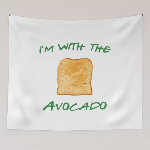 Item preview, I'm With The Avocado Toast Halloween designed and sold by Alaadin Bendali Braham.
