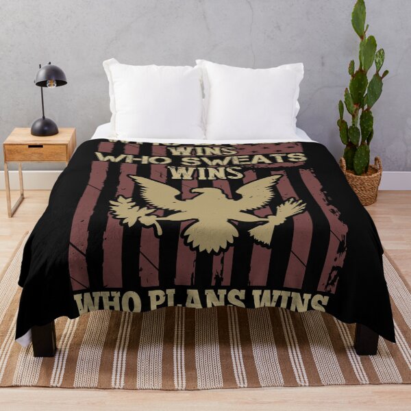 Item preview, Who dares, wins. Who sweats, wins. Who plans, wins designed and sold by Vanditdesigns.