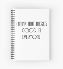 Beautiful Lyrics Heathers the Musical: Spiral Notebooks | Redbubble