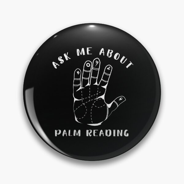 Item preview, Ask me About Palm Reading Palmistry Fortune Telling Psychic designed and sold by h44k0n.