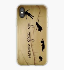 Never grow up iPhone Case