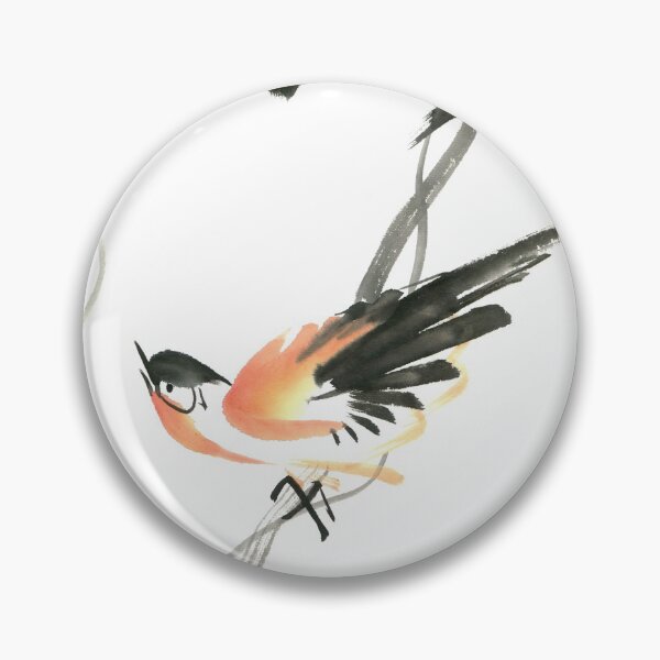 Item preview, Bird 3- Chinese Shui-mo (水墨) designed and sold by jasonksleung.