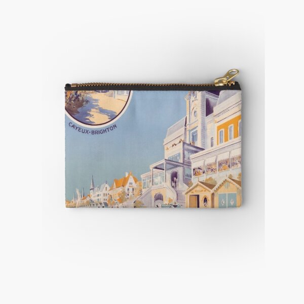Item preview, Cayeux sur Mer retro poster designed and sold by CorasPosters.
