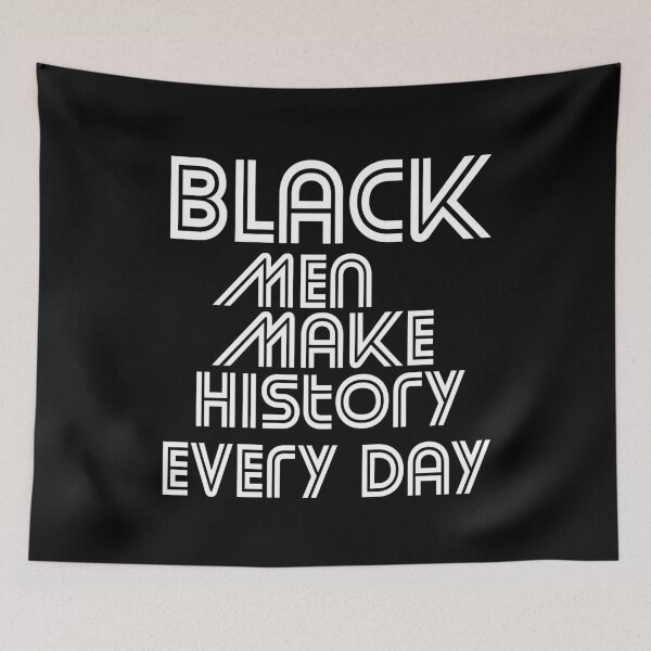 Item preview, Black Men Make History Every Day Gift  designed and sold by Akmloza.