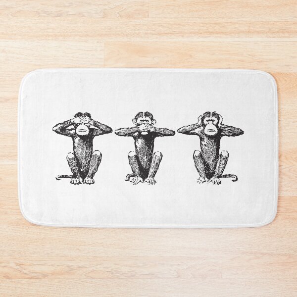 Item preview, Three Wise Monkeys designed and sold by FanekShop.