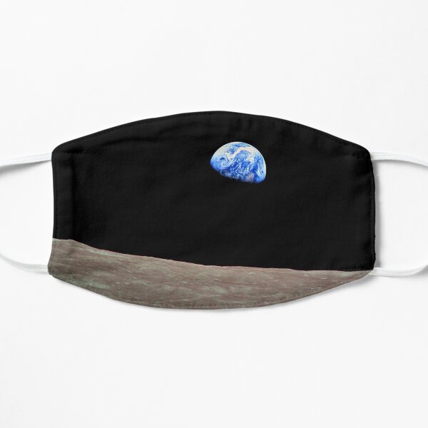 Earthrise Over the Lunar Surface. Mask