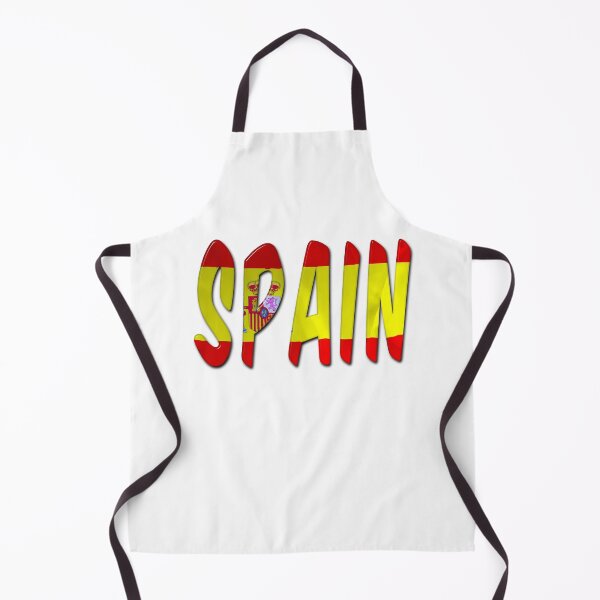 Item preview, Spain Word With Flag Texture designed and sold by MarkUK97.