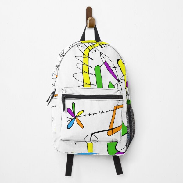 Item preview, Abstract Art Drawing Line Colorful Stylish Painting Graphic designed and sold by uzgintseva.