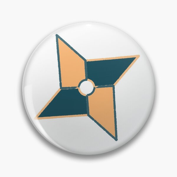 Item preview, Ninja Star (Yellow&Green) designed and sold by Maho-Ichikawa.