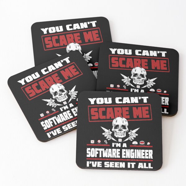 Item preview, You can't scare me I'm a Software Engineer, I've seen it all! designed and sold by clubtee.