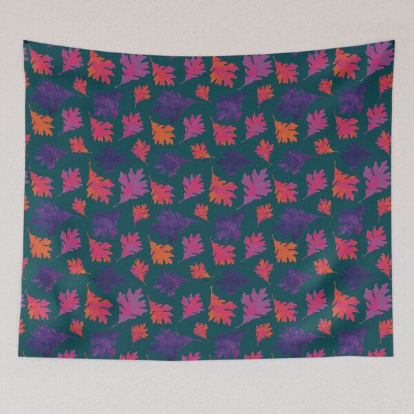 Item preview, Oak’s Leaves-green- designed and sold by CinziArt.