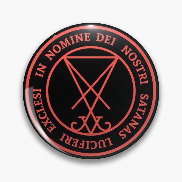 Item preview, Lucifer Sigil In Nomine Dei Nostri Satanas Luciferi Exclesi designed and sold by h44k0n.