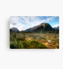 Milford Track - The Wetland Walk Canvas Print