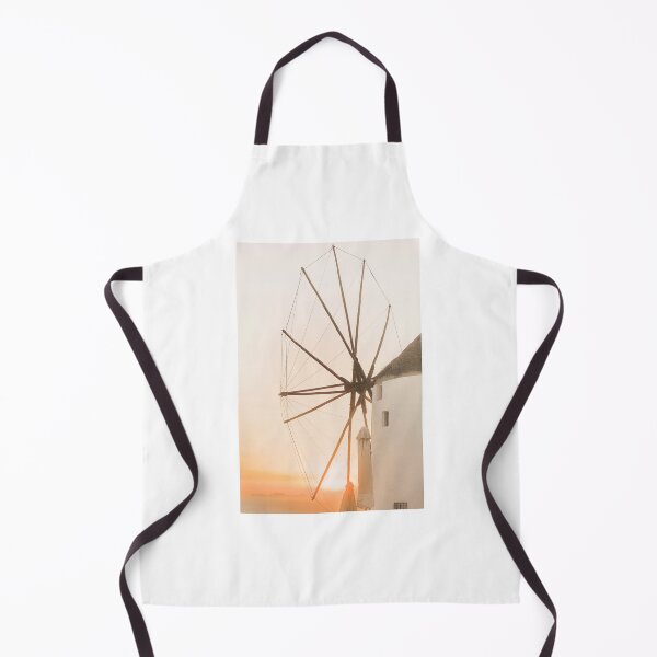 Artikelvorschau, 475. Sonnenuntergang über einer Windmühle, Oia, Santorini, Griechenland entworfen und verkauft von Julie Travel Photography.