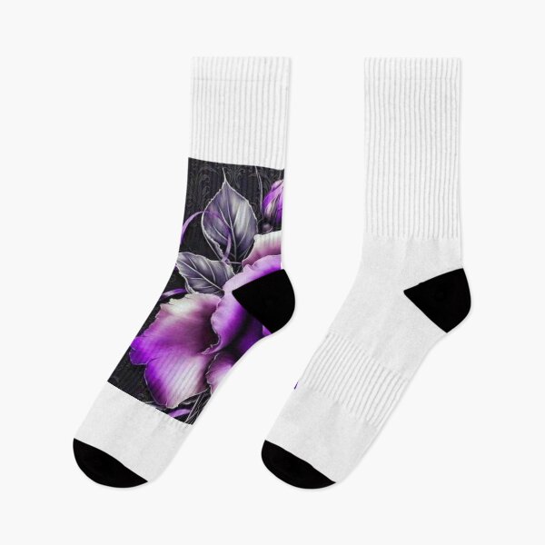 Item preview, Purple flower designed and sold by aysha Irshad.