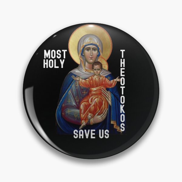 Item preview, Most Holy Theotokos Save Us designed and sold by DiverseMerch.