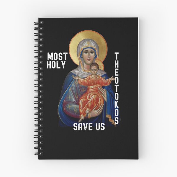 Item preview, Most Holy Theotokos Save Us designed and sold by DiverseMerch.