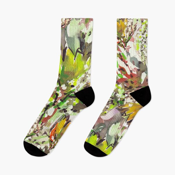 Item preview, Over exposure cut out colorful floral pattern design designed and sold by EarthyPlanty.