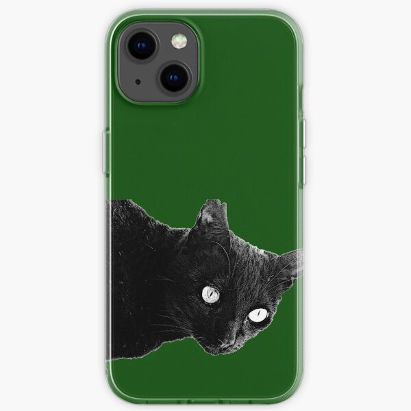 Pearli peaks through the window like the queen of green iPhone Soft Case