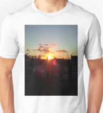 Suburb Sunset Unisex T-Shirt