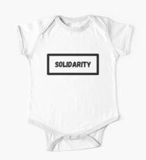Solidarity Short Sleeve Baby One-Piece