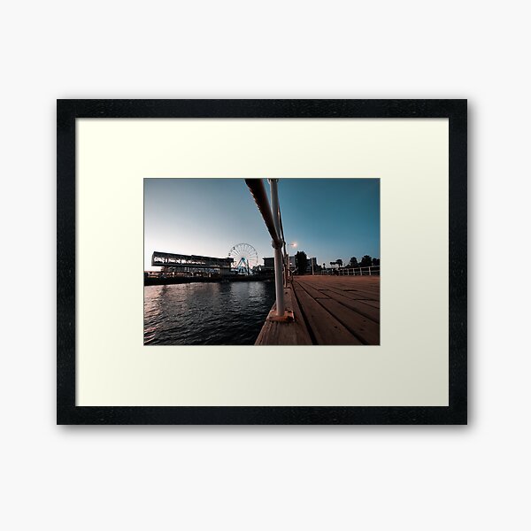 Limassol Molos Pier Framed Art Print