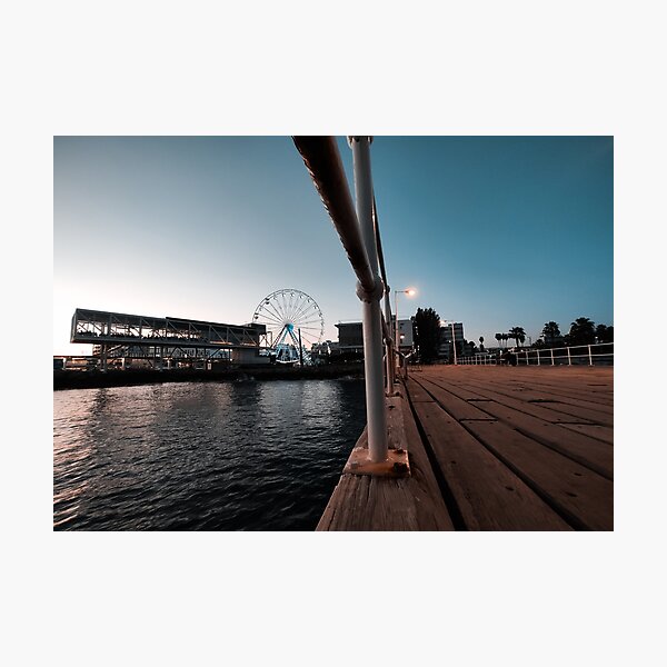 Limassol Molos Pier Photographic Print