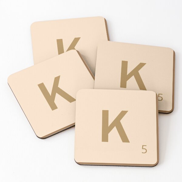 Scrabble Coasters (Set of 4) for Sale by imlying