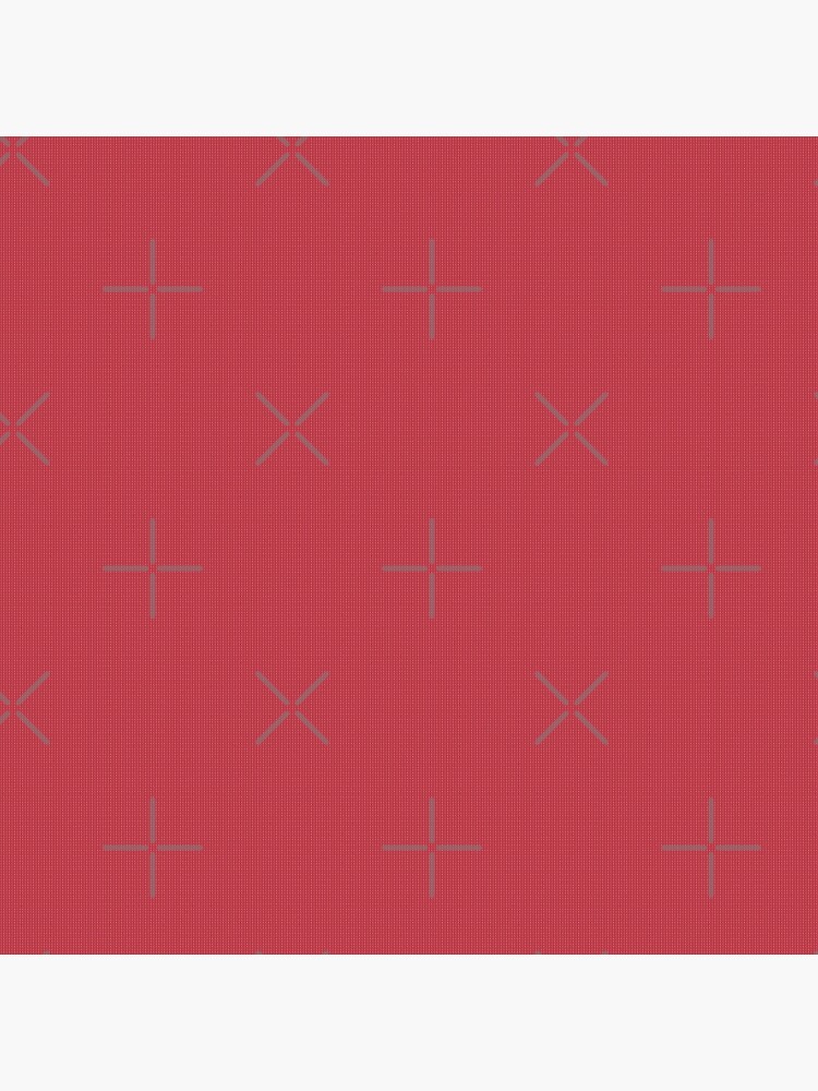 Nurse Stuff Pattern - Red Background