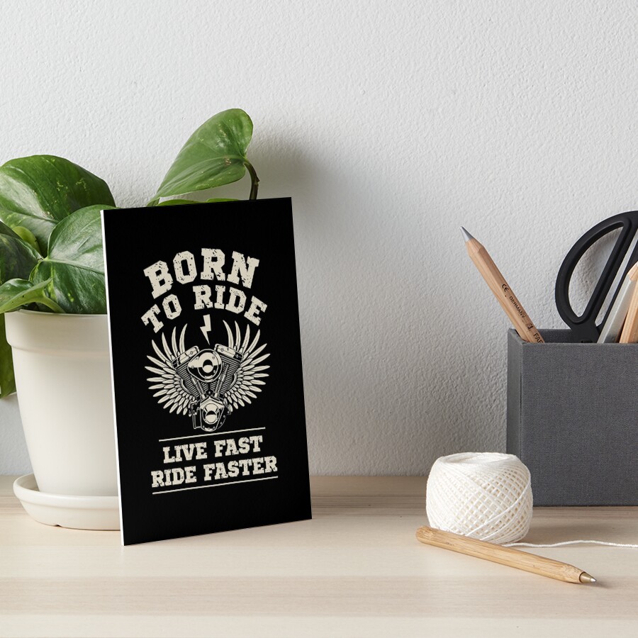 Item preview, Art Board Print designed and sold by Mo-BikeDesigns.