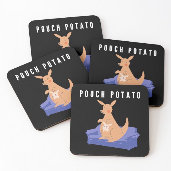Item preview, Pouch Potato - Kangaroo on Couch  designed and sold by LinniesTees.