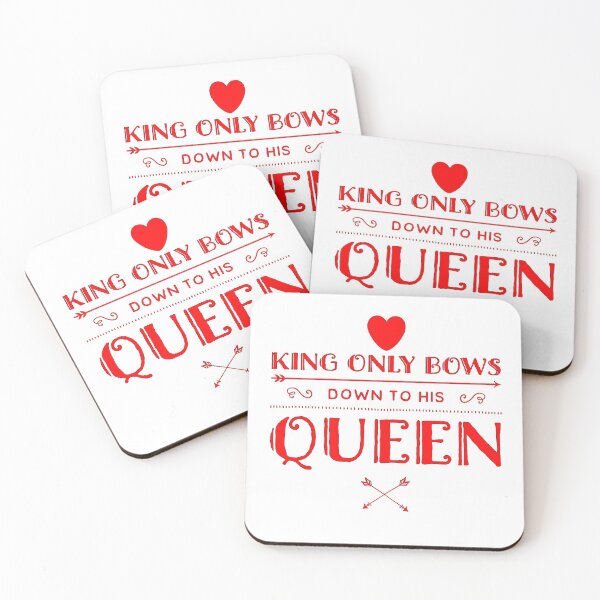 Item preview, King Only Bows Down To His Queen designed and sold by Mamibo.
