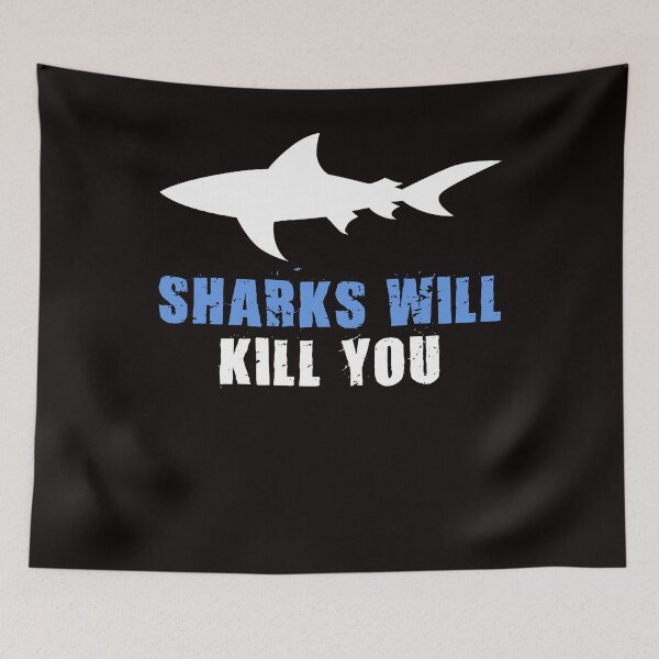 Item preview, Hai shark saying dangerous designed and sold by Imutobi.