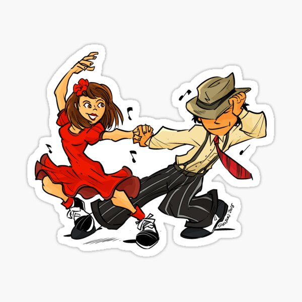 Lindy-Hoppers Sticker