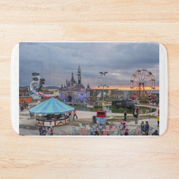Item preview, Banksy's Dismaland at Sunset designed and sold by Carolyn Eaton.