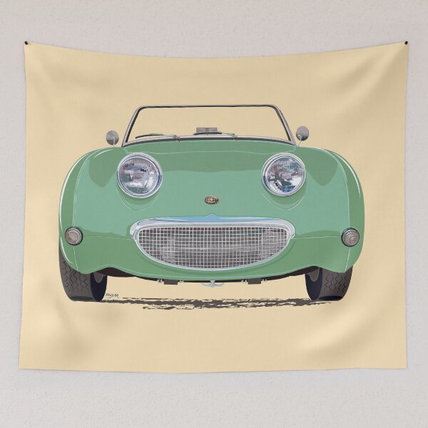 Item preview, Leaf Green Frogeye/Bugeye Sprite, the little 'Healey' – with a big smile! designed and sold by Bigs66.