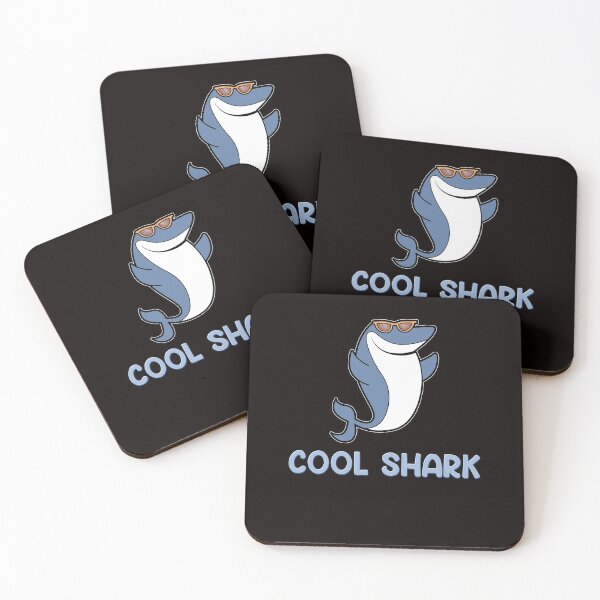 Item preview, Shark glasses cool fish designed and sold by Imutobi.