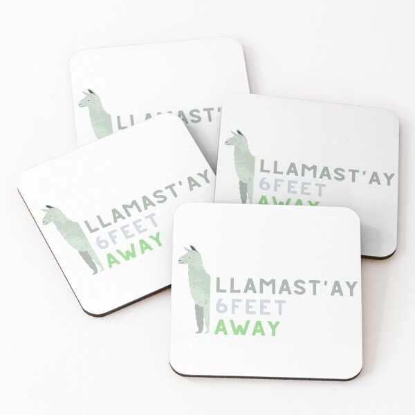 Item preview, Llamast'ay 6 feet away designed and sold by lolora.