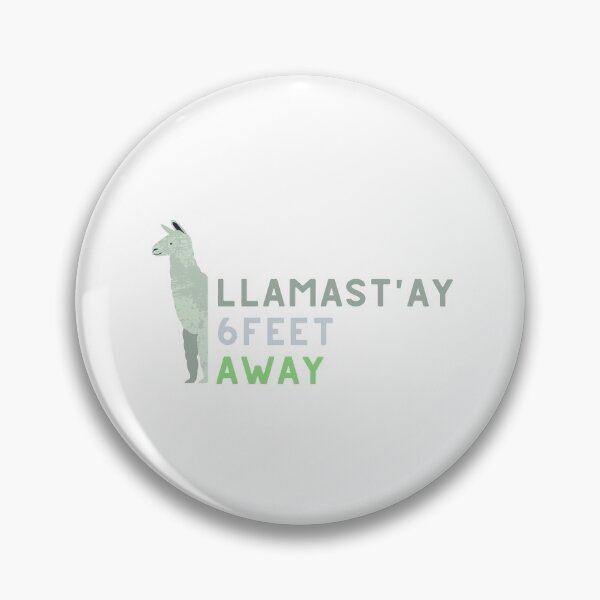 Item preview, Llamast'ay 6 feet away designed and sold by lolora.