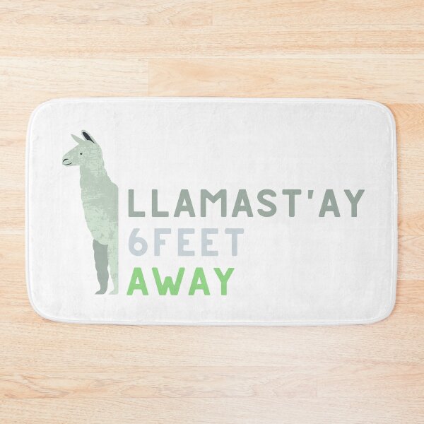 Item preview, Llamast'ay 6 feet away designed and sold by lolora.
