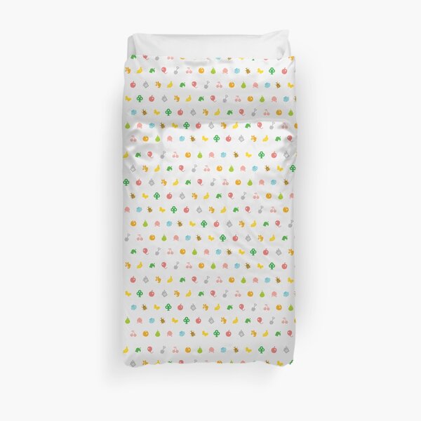 ANIMAL CROSSING HHD PATTERN Duvet Cover