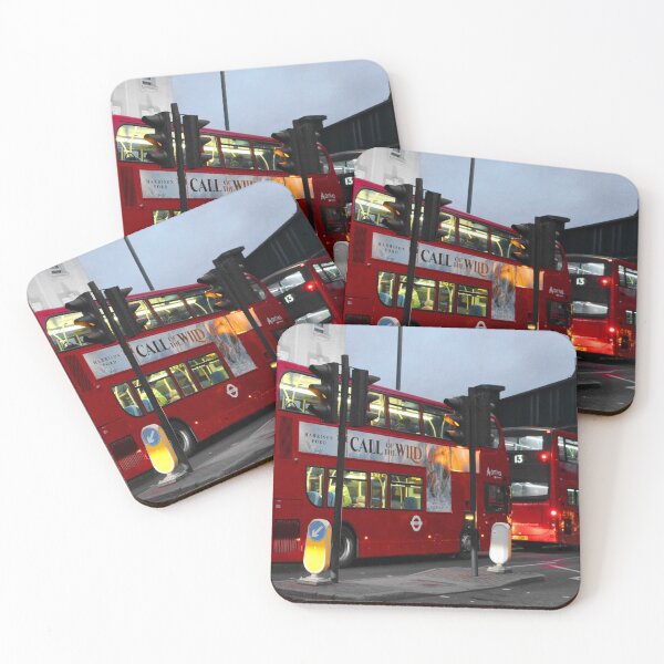 Item preview, London Red Buses designed and sold by BritishYank.