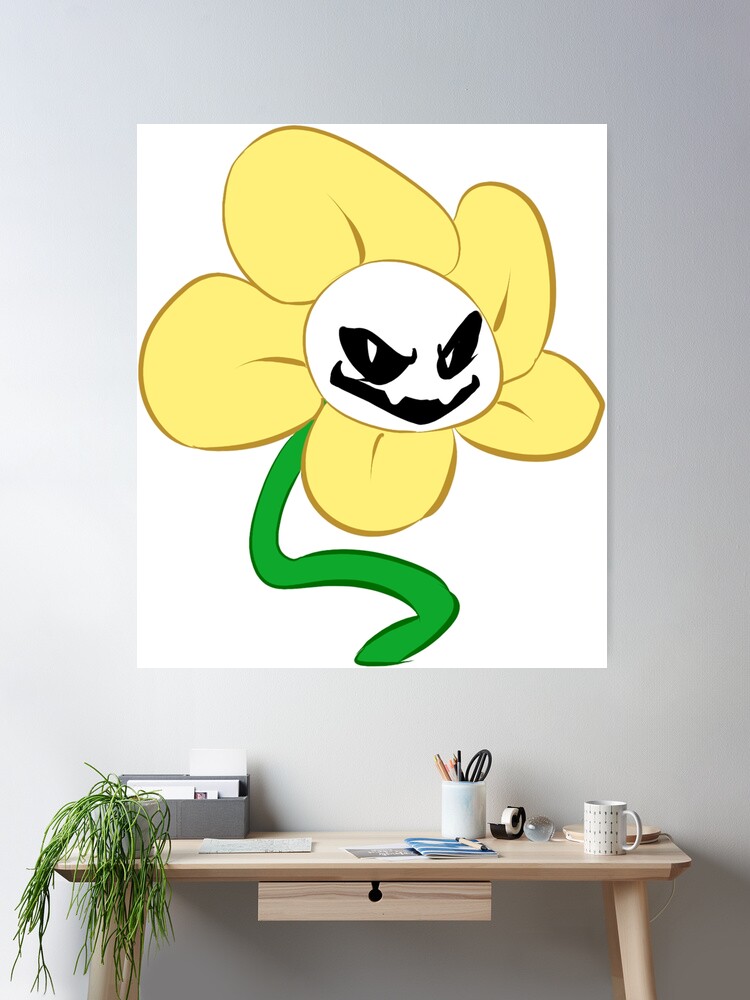 Undertale - Flowey Poster for Sale by kieyRevange