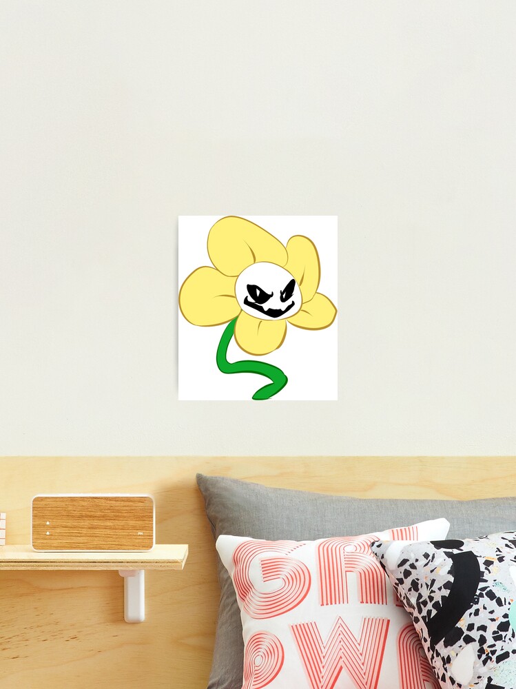 Undertale - Flowey Art Print for Sale by kieyRevange