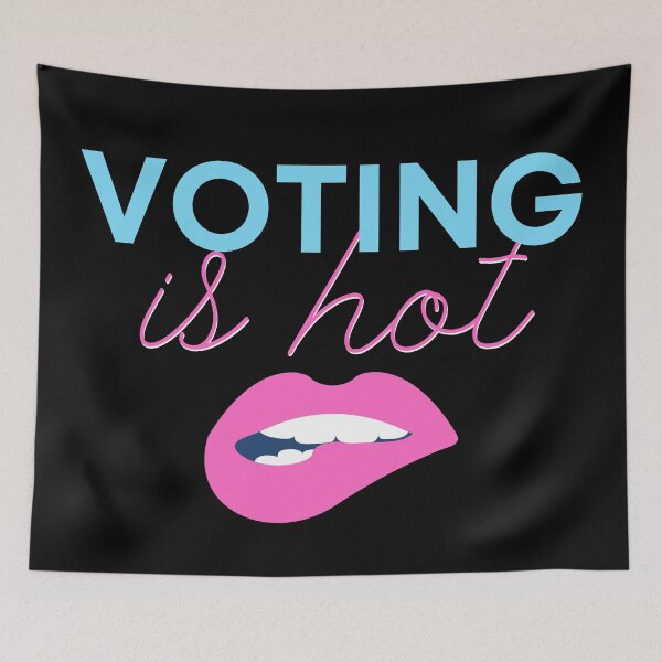 Item preview, Voting Is Hot designed and sold by fwerky.