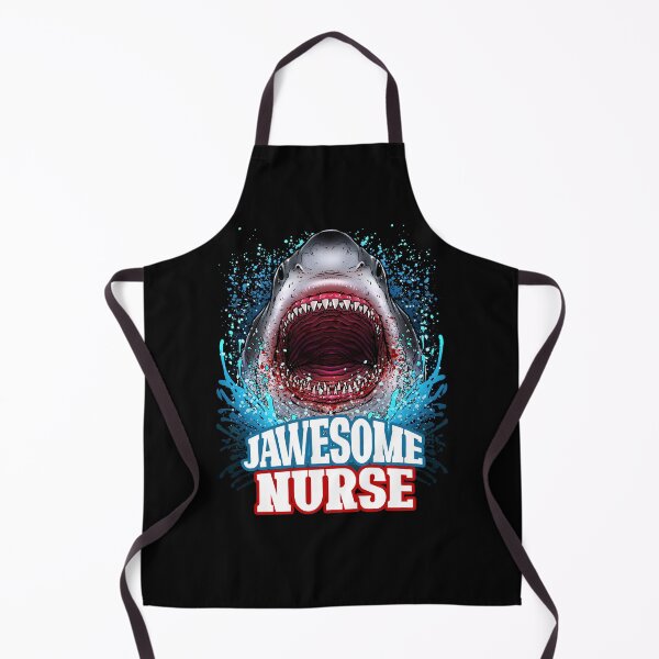 Item preview, Jawesome Nurse - Great White Shark designed and sold by Meliafroggy.