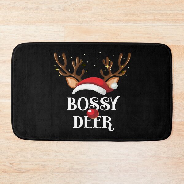 Item preview, Bossy Deer Family Matching Christmas Reindeer Party graphic designed and sold by Grabitees.