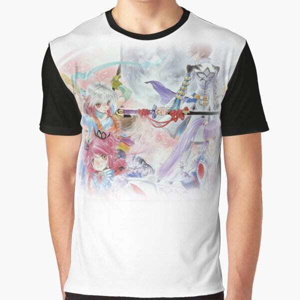 Vista previa del artículo con la obra «Camiseta TALES OF GRACES ·: coverART [sin logotipo]», diseñado y vendido por wayfinder.