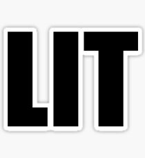 Lit: Stickers | Redbubble